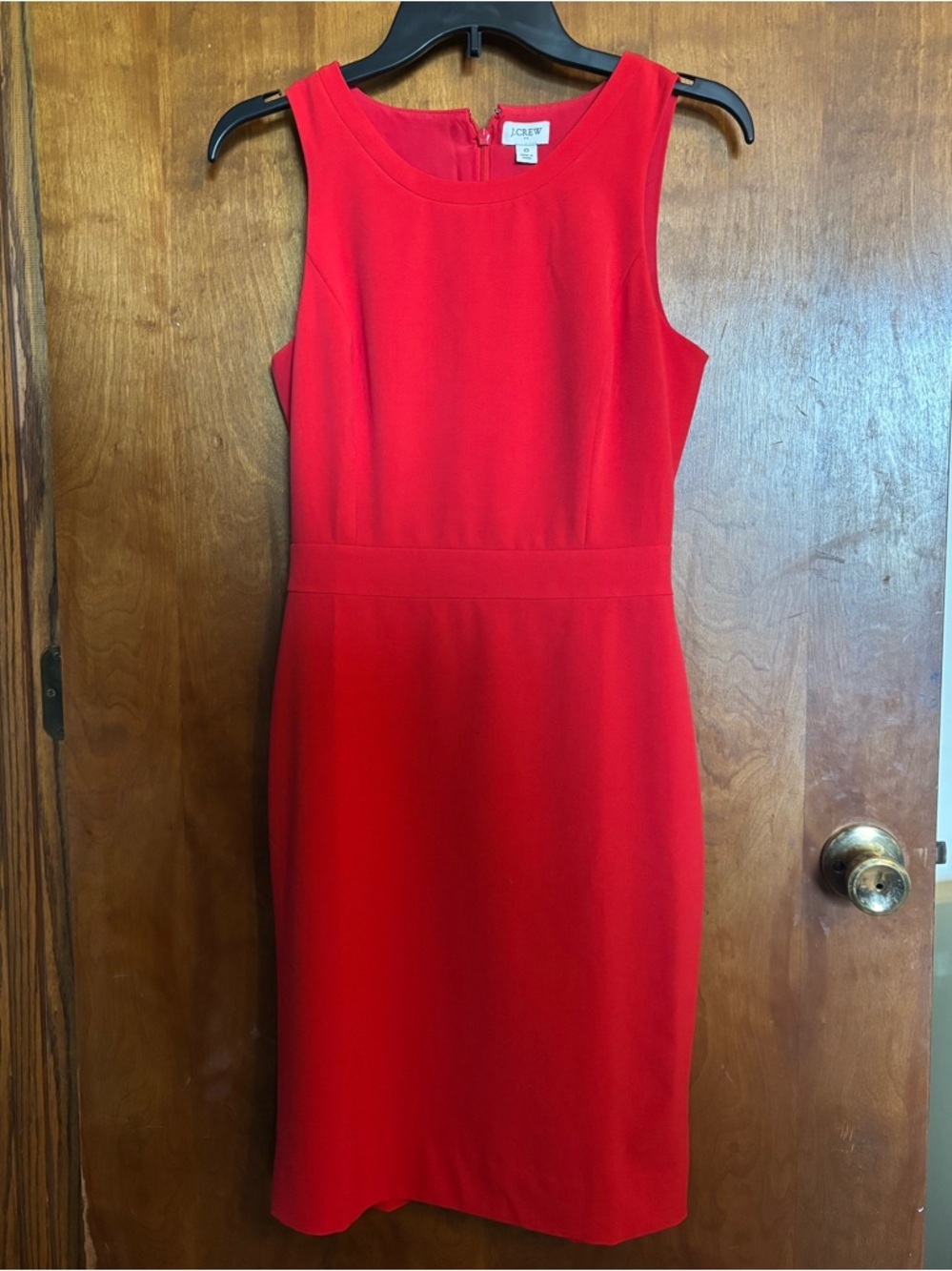 J. Crew Red Dress